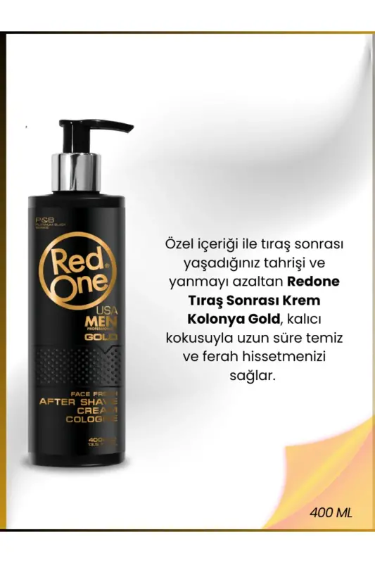 Redone Крем для бритья Gold 400 мл - 7