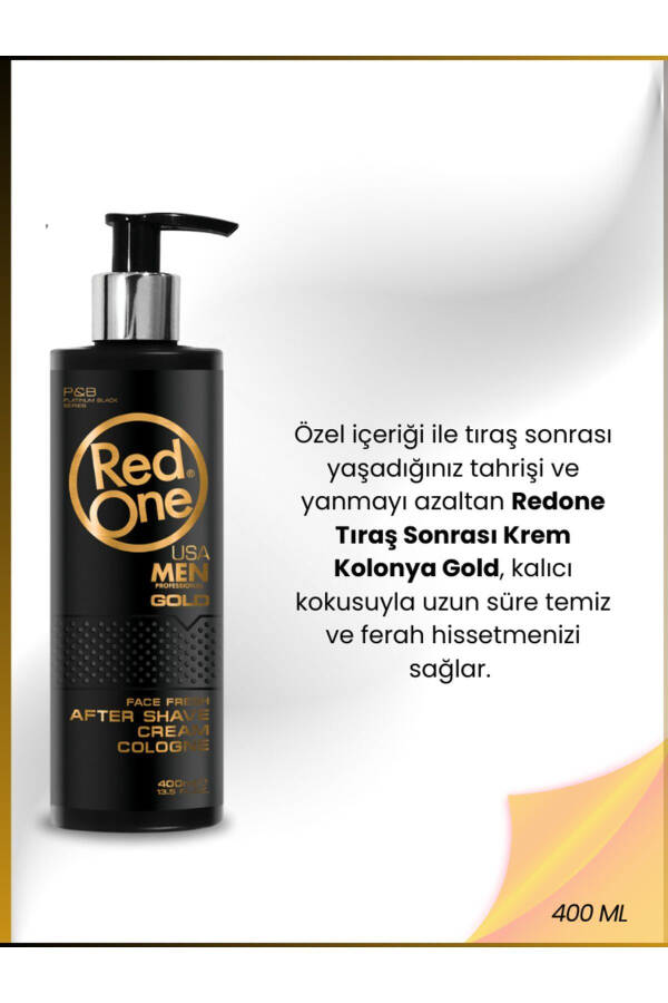 Redone Krem Kolonya Gold 400 ml - 11