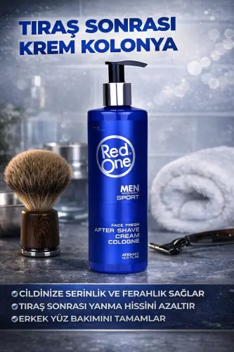 Redone Krem Kolonya Sport Tıraş Sonrası Balsam Rahatlatır Ve Ferahlatır 400 ml 8697926007606 - 6
