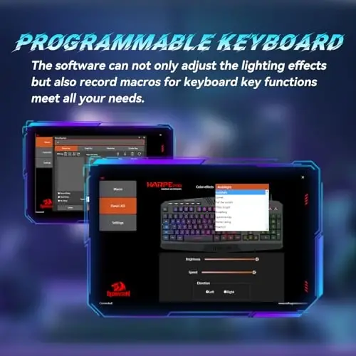 Redragon S101 O'yin Klaviaturasi, M601 Sichqoncha, RGB Yoritishli O'yin Klaviaturasi, Dasturlash Mumkin Yoritishli O'yin Sichqonchasi, Qiymatli To'plam [Yangi Versiya] - 4