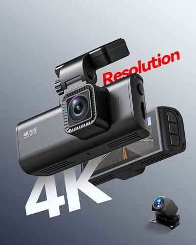 REDTIGER F7N 4K Çift Dash Cam 64GB Kartlı, Dahili WiFi GPS Ön 4K/2.5K ve Arka 1080P Çift Dash Kamera Arabalar İçin, 3.18 inç Ekran, 170° Geniş Açı, Park Sensörü, Maksimum 256GB Destek - 2