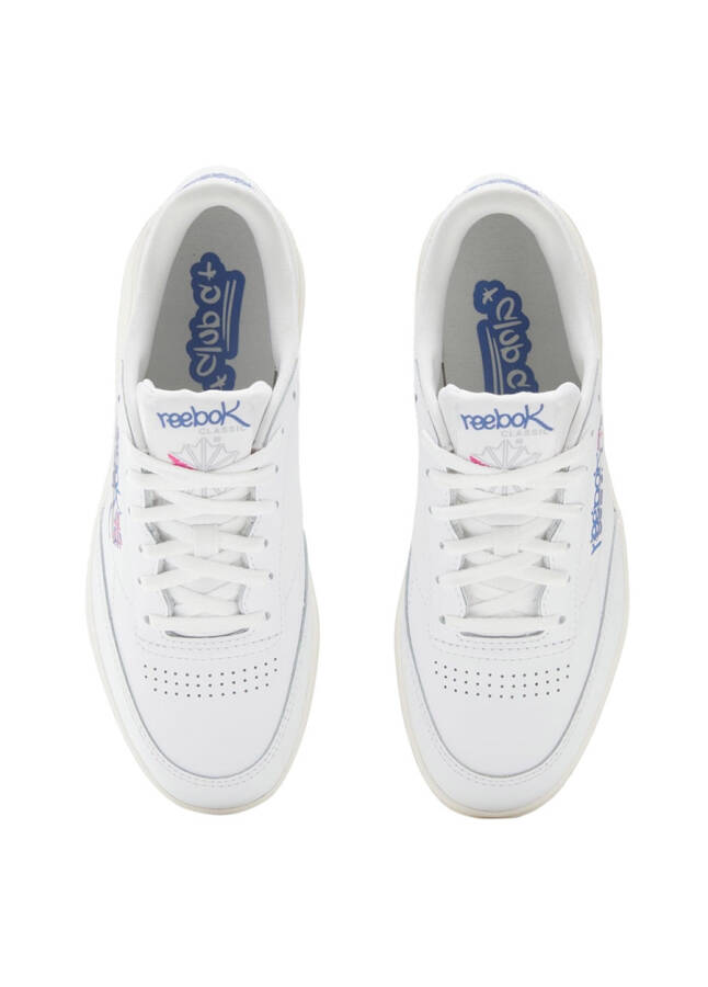 Reebok 100074478 CLUB C DOUBLE White Women's Lifestyle Shoe - 15