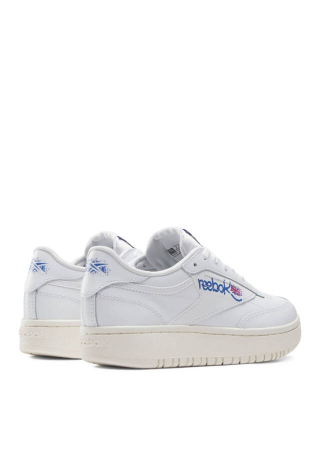 Reebok 100074478 CLUB C DOUBLE White Women's Lifestyle Shoe - 16