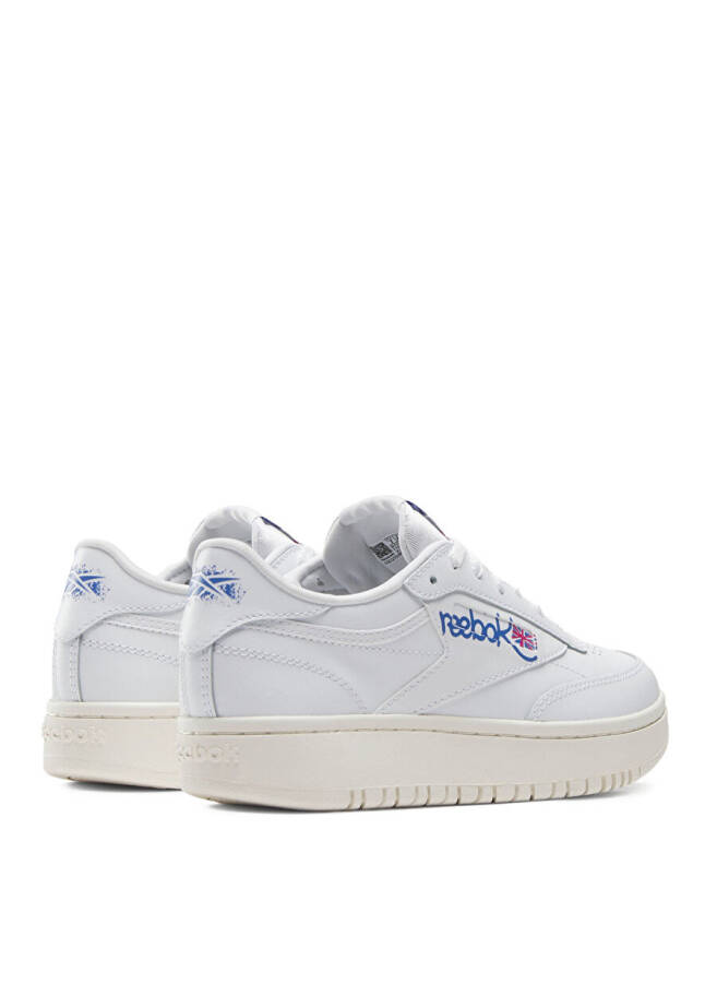 Reebok 100074478 CLUB C DOUBLE White Women's Lifestyle Shoe - 10