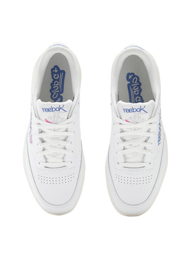 Reebok 100074478 CLUB C DOUBLE White Women's Lifestyle Shoe - 3