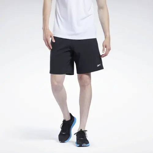 Reebok Apparel Men's Workout Ready Shorts Reebok Training App Men Black , S/P Reg US- - 1