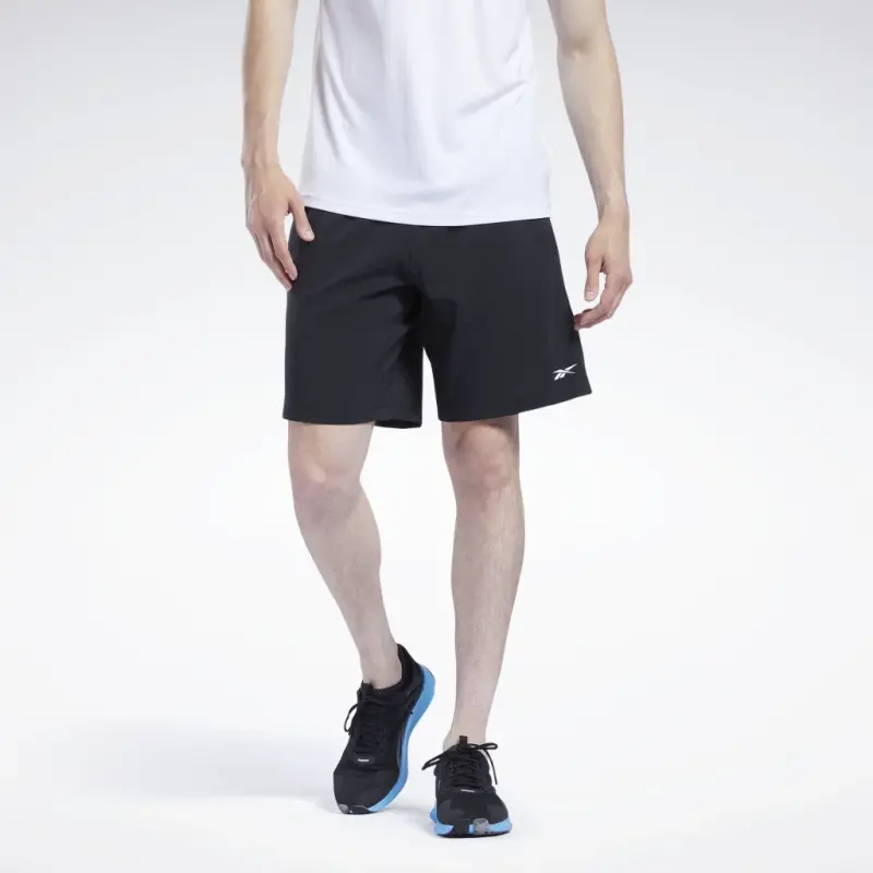 Reebok Apparel Men's Workout Ready Shorts Reebok Training App Men Black , S/P Reg US- - 1