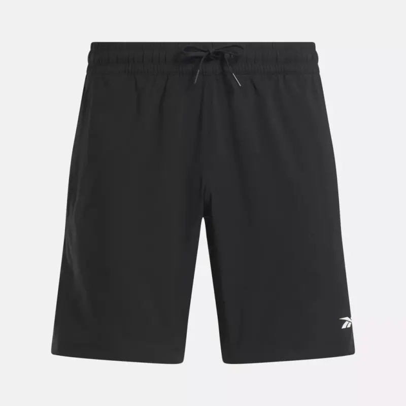 Reebok Apparel Men's Workout Ready Shorts Reebok Training App Men Black , S/P Reg US- - 6