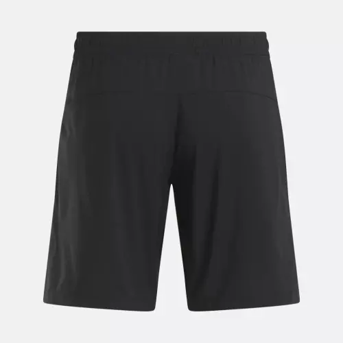 Reebok Apparel Men's Workout Ready Shorts Reebok Training App Men Black , S/P Reg US- - 7
