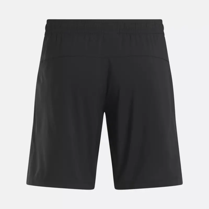 Reebok Apparel Men's Workout Ready Shorts Reebok Training App Men Black , S/P Reg US- - 7