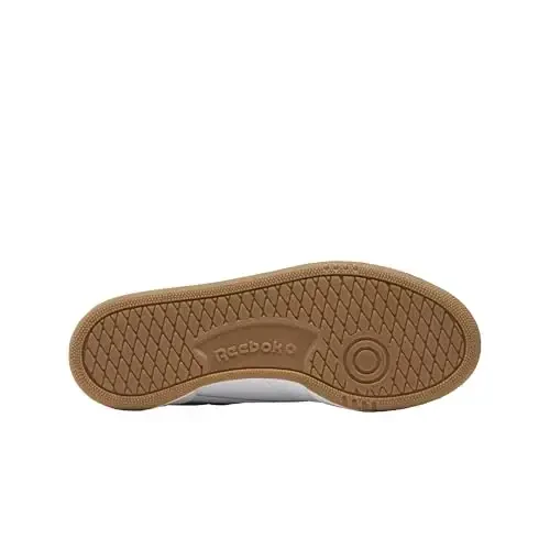 Reebok Ayollar Club C 85 Krossovkasi, Oq/Twilight Moviy/Tiklanish Moviy, 7.5 - 4