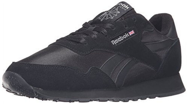 Reebok BD1554: Royal Nylon Classic Fashion Sneaker, Black/Black/Carbon - 1