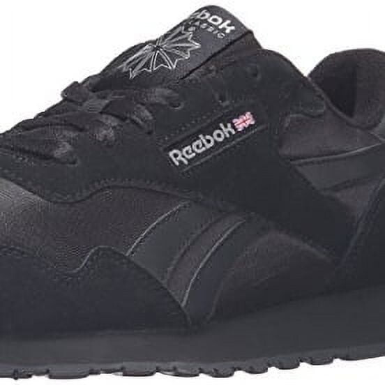 Reebok BD1554: Royal Nylon Klassik Moda Krossovka, Qora/Qora/Karbon - 2