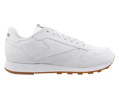 Reebok Classic Leather Mens Shoes Size 5.5, Color: White/Gum - 3