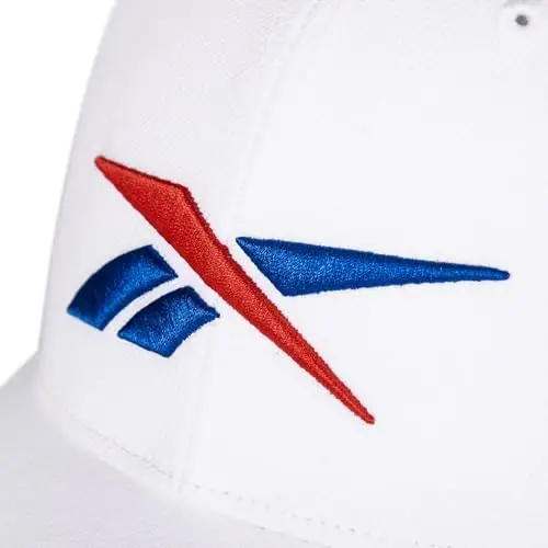 Reebok Classic Vector erkaklar va ayollar uchun sozlanishi mumkin bo'lgan snapbackli kepka (ko'pchilikka to'g'ri keladi) - 3