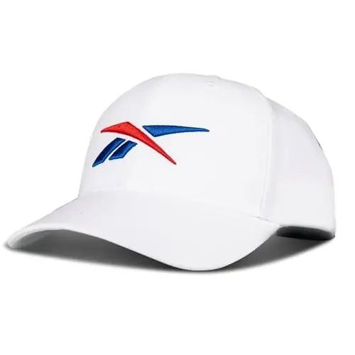 Reebok Vector Baseball Hat | Snapback | Six Panel | Casual | Everyday | Sun Protection | Lightweight | Breathable - 5
