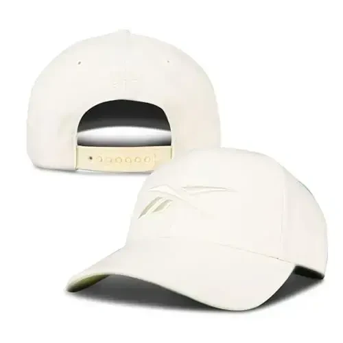 Reebok Vector Baseball Hat | Snapback | Six Panel | Casual | Everyday | Sun Protection | Lightweight | Breathable - 6