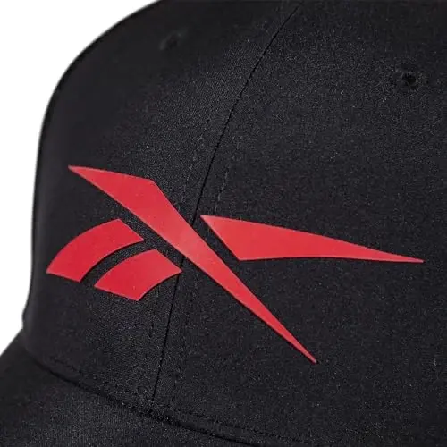 Reebok Elite Hat | Baseball Cap | Fitted | Six Panel Design | Stretch Mesh | Athletic | Sports | Performance | Breathable - 3