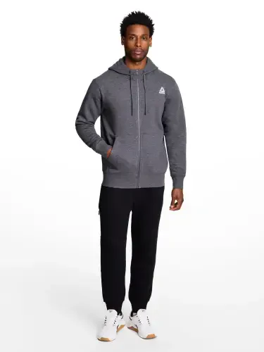 Reebok Erkaklar va Jussali Erkaklar uchun O'yin Kun To'liq Fermuar bilan Bog'lamali Kapşon, 3XL O'lchamgacha - 5