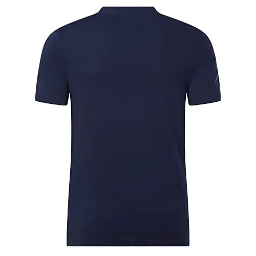 Reebok Men's Identity Big Stacked Logo Tee, Vector Navy, M - REEBOK (1)