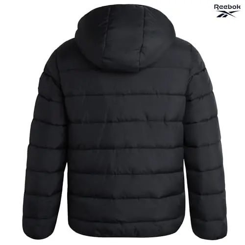 Reebok Mens Winter Jacket - Heavyweight Sherpa Lined Puffer Parka Mens Winter Coat - Insulated Quilted Ski Jacket for Men - 6