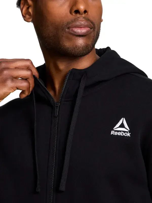 Reebok Men's and Big Men's Game Day Full Zip Hoodie, Sizes XS-5XL- - 2