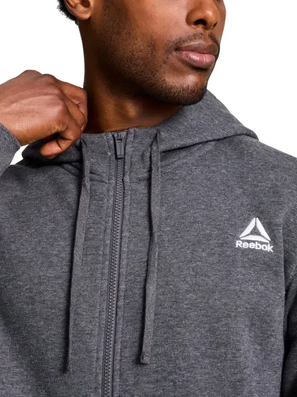 Reebok Men's and Big Men's Game Day Full Zip Hoodie, Sizes XS-5XL- - 2