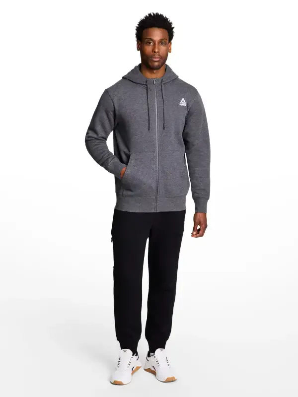 Reebok Men's and Big Men's Game Day Full Zip Hoodie, Sizes XS-5XL- - 5