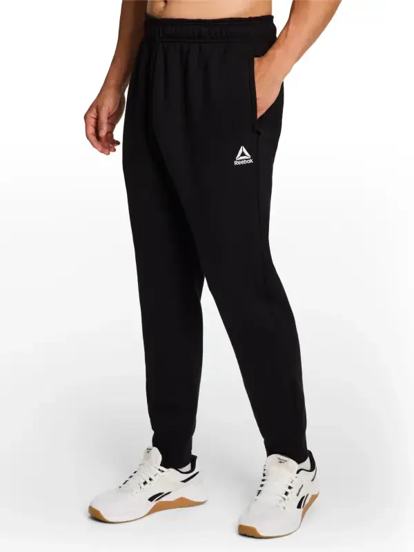 Reebok Mens and Big Mens Logo Fleece Jogger Sweatpants, Sizes XS-5XL- - REEBOK