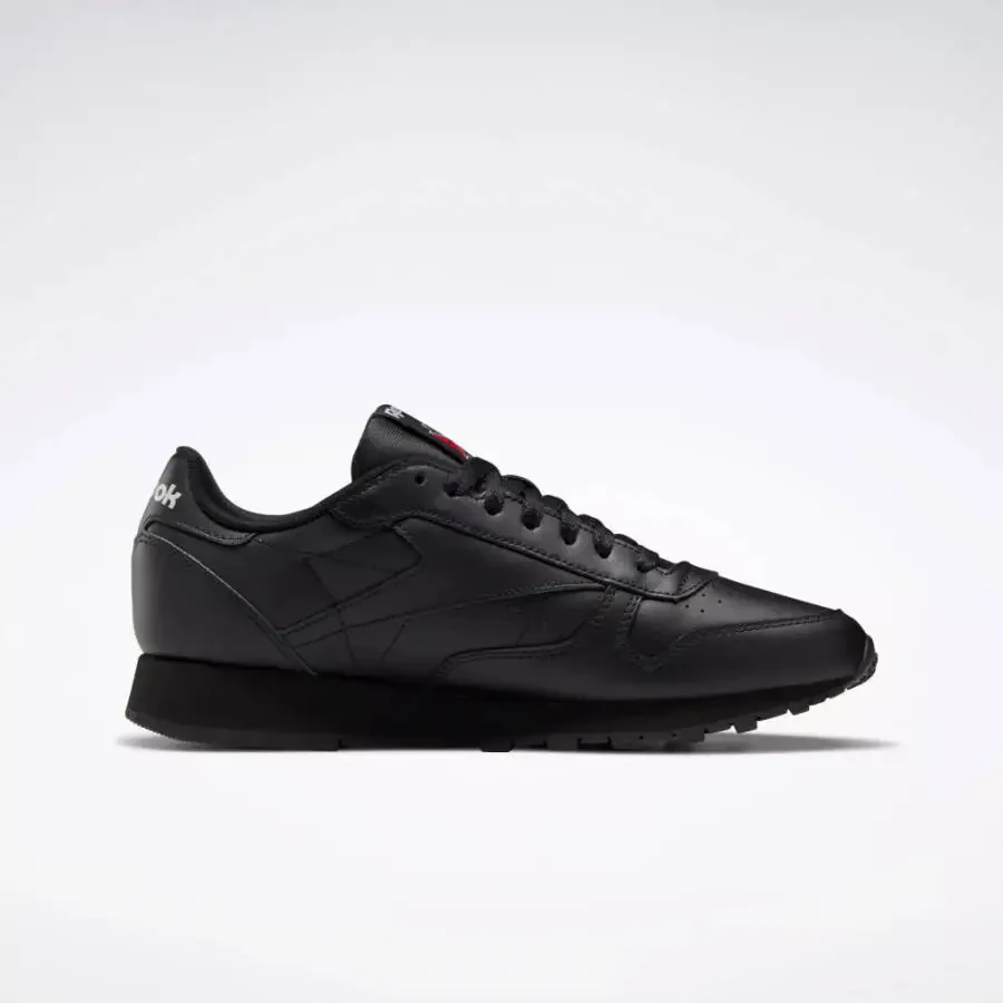 Reebok Footwear Unisex' Classic Leather Reebok Classics Ftw Men Black , 13 M US - 2