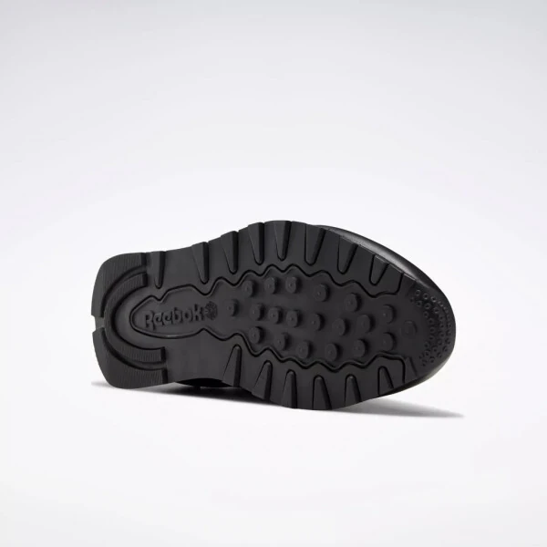 Reebok Footwear Unisex' Classic Leather Reebok Classics Ftw Men Black , 13 M US - 6