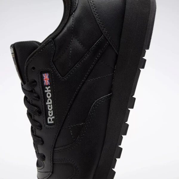 Reebok Footwear Unisex' Classic Leather Reebok Classics Ftw Men Black , 13 M US - 9