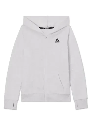 Reebok Girl’s Athletic Full-Zip Fleece Hoodie, Sizes 4-18 - 6