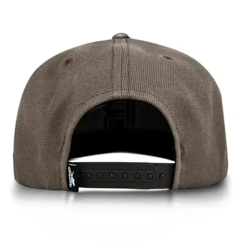 Reebok Identity Vector Hat, Adjustable Snapback Closure, Flat Brim, Heavyweight Acrylic Cap - 3