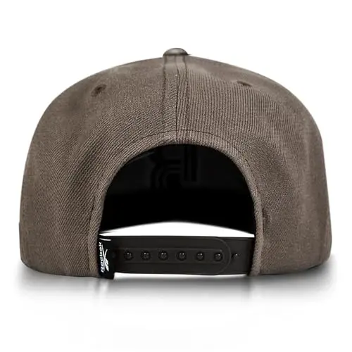 Reebok Identity Vector Hat, Adjustable Snapback Closure, Flat Brim, Heavyweight Acrylic Cap - 3