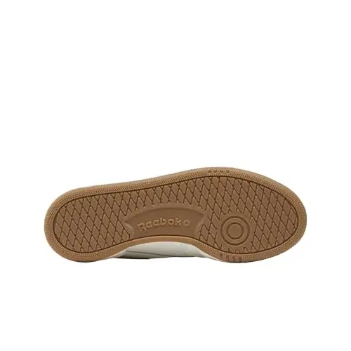Reebok Women's Club C 85 Sneaker, Chalk/Sunbaked Clay/Collegiate Gold, 9 - 4