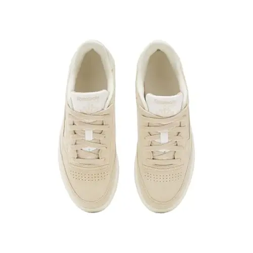 Reebok Women's Club C 85 Sneaker, Tan/Sand/Clay, 9 - 3