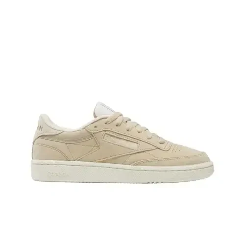 Reebok Women's Club C 85 Sneaker, Tan/Sand/Clay, 9 - 1