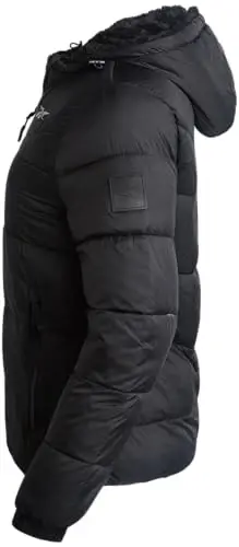 Reebok Womens Puffer Jacket - Heavyweight Quilted Parka Winter Coat - Fully Faux Fur Lined Ski Jacket for Women - 5