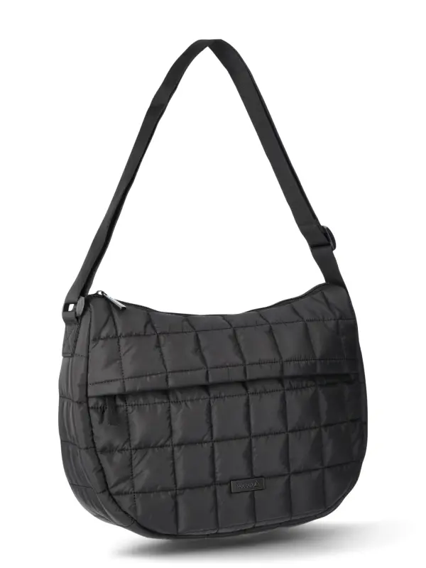 Reebok Women's Savannah Quilted Handbag, Black-BLACK - 1