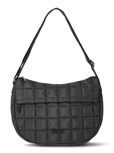 Reebok Women's Savannah Quilted Handbag, Black-BLACK - 3
