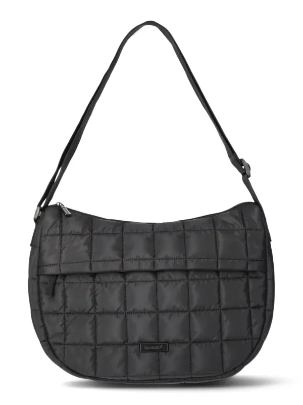 Reebok Women's Savannah Quilted Handbag, Black-BLACK - 3