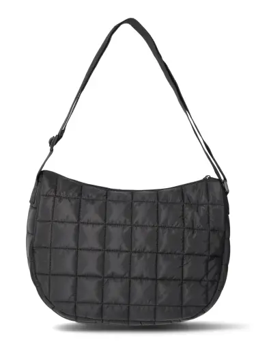 Reebok Women's Savannah Quilted Handbag, Black-BLACK - 4