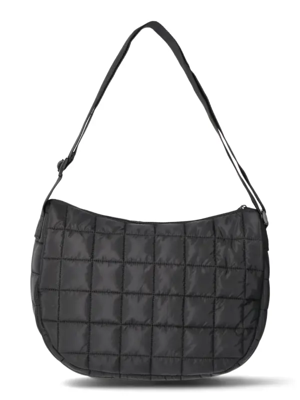 Reebok Women's Savannah Quilted Handbag, Black-BLACK - 4