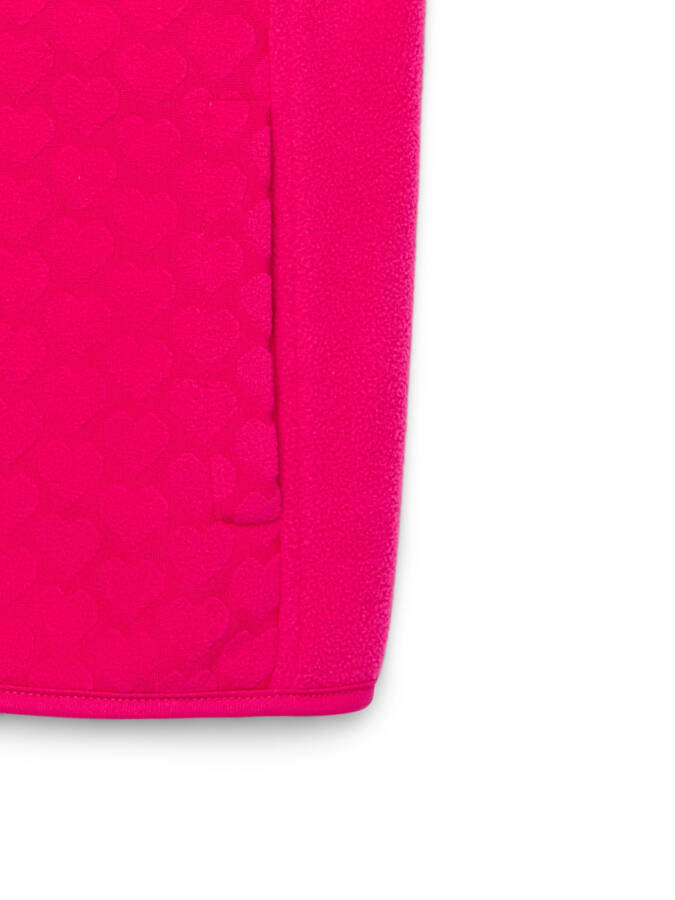 Reebok Girls Fleece Jacket with Embossed Hearts, Sizes XS-XXL - 2