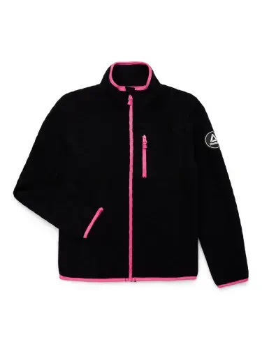 Reebok Girls Fleece Jacket with Embossed Hearts, Sizes XS-XXL - 3