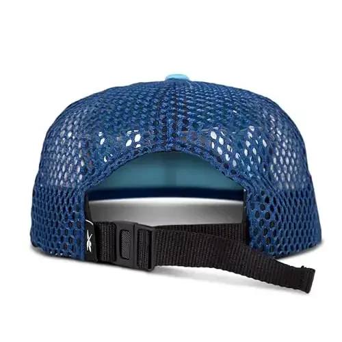 Reebok Running Hat | Performance | Athletic | Lightweight | Quick Drying | Sun Protection | Reflective | Recycled Materials - 4