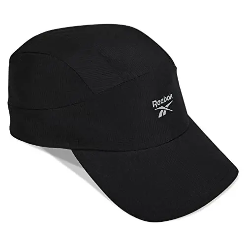 Reebok Running Hat | Performance | Athletic | Lightweight | Quick Drying | Sun Protection | Reflective | Recycled Materials - 4