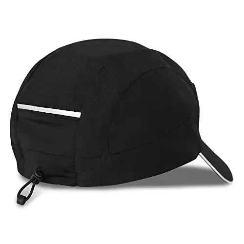 Reebok Running Hat | Performance | Athletic | Lightweight | Quick Drying | Sun Protection | Reflective | Recycled Materials - 3