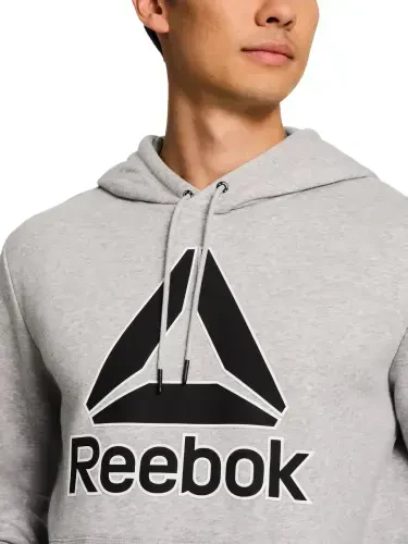Reebok Men's and Big Men's Delta Logo Fleece Hoodie Sweatshirt, Sizes S-3XL - 6